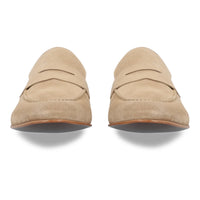 suede loafers
