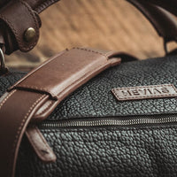 leather duffle bag