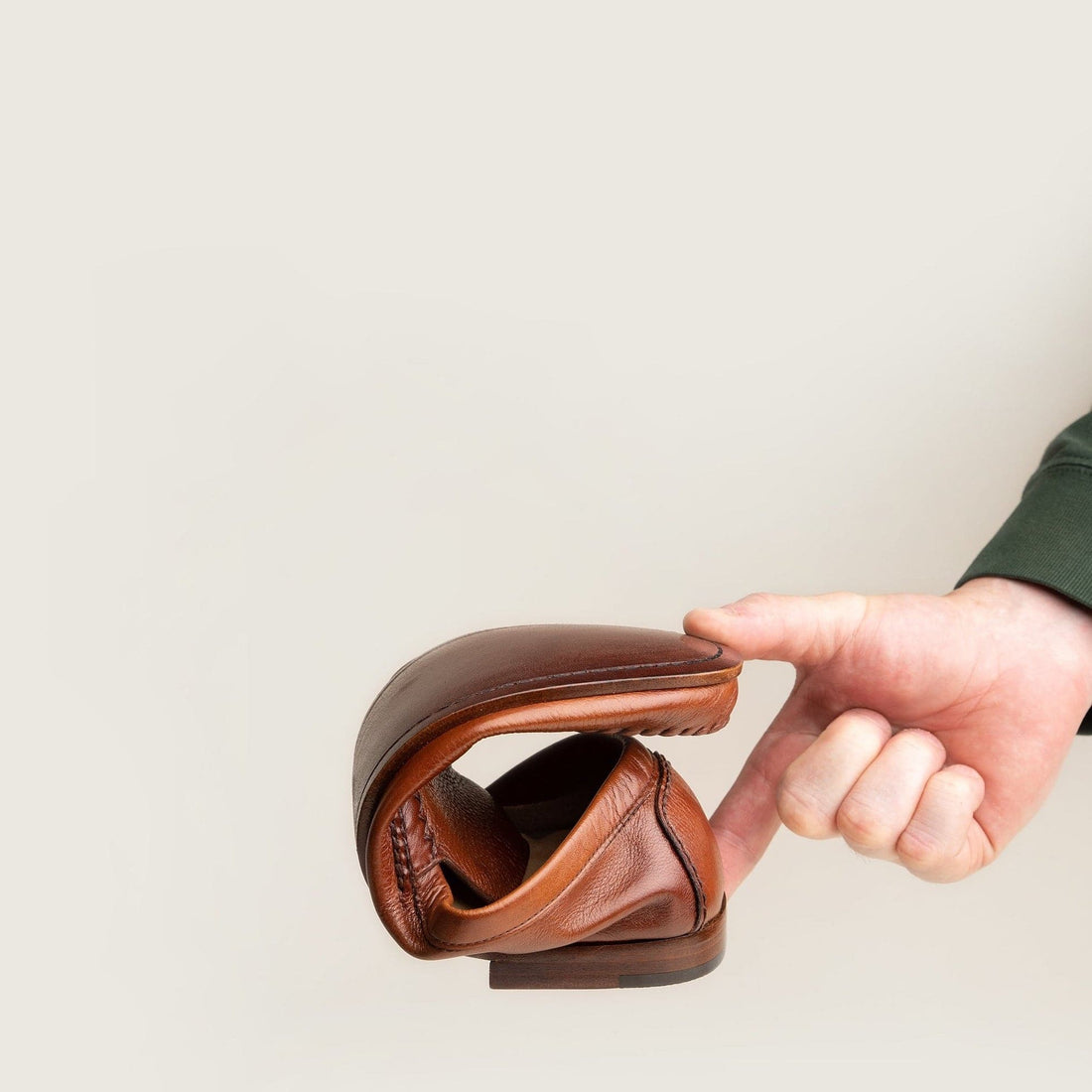 leather loafers 